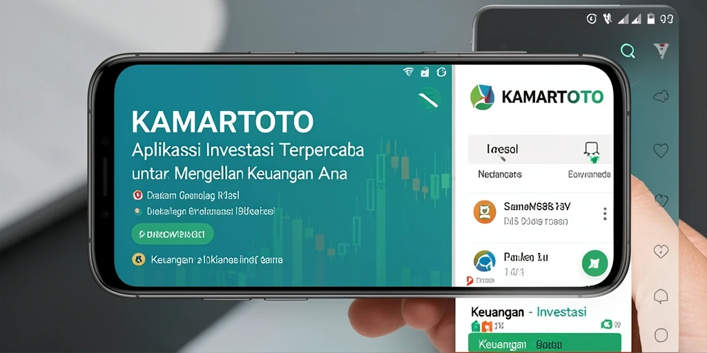 Antarmuka KAMARTOTO yang user-friendly dan fungsional untuk investasi.