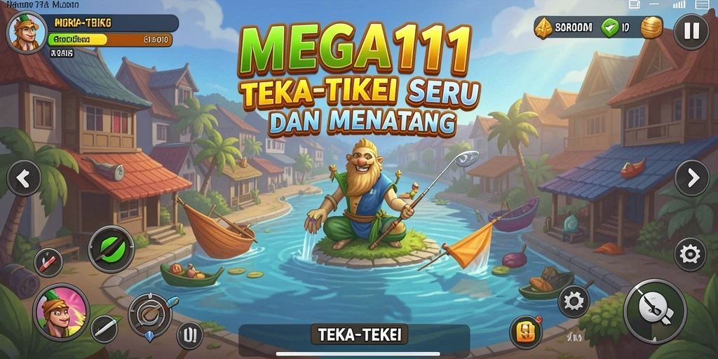 Tampilan antarmuka pengguna MEGA111 yang menarik dan intuitif.