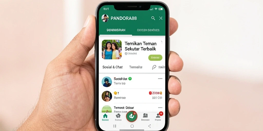 Antarmuka PANDORA88 yang ramah pengguna dan menarik.