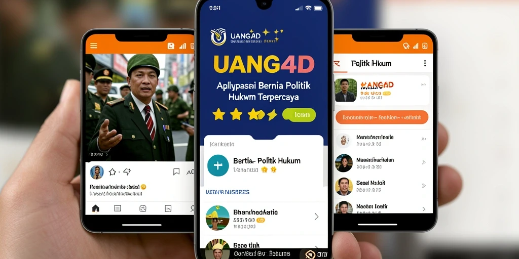 Antarmuka UANG4D yang ramah pengguna untuk berita politik hukum.
