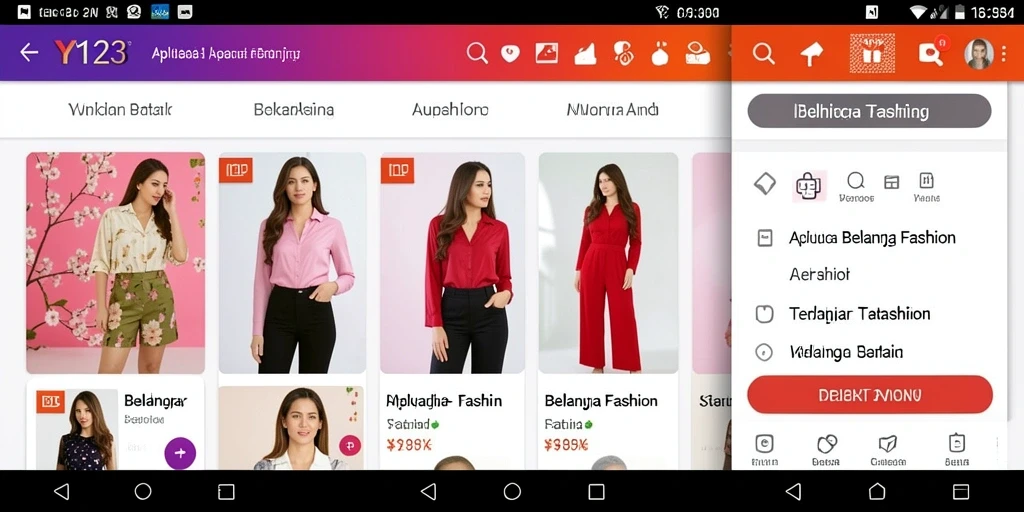 Tampilan antarmuka aplikasi YY123 yang menarik dan mudah digunakan.